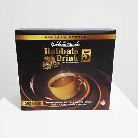 

Lagi Trend Minuman Serbuk Habbatussauda Habbat's Drink 5in1 - Habbats Drink 5 in 1 Kopi Herbal Habbatussauda Isi 30 Sachet``