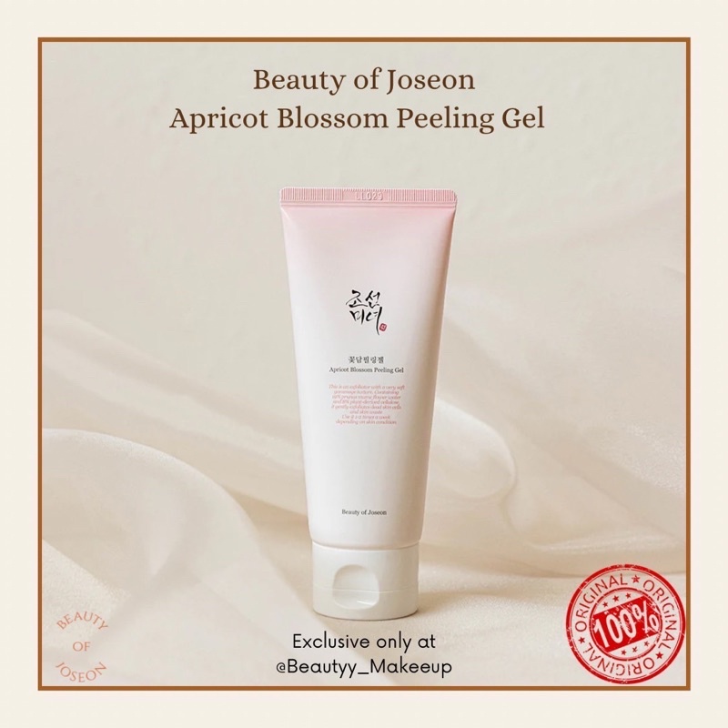 Jual [Free Sample] Beauty Of Joseon Apricot Blossom Peeling Gel 100GR (New packaging) Shopee