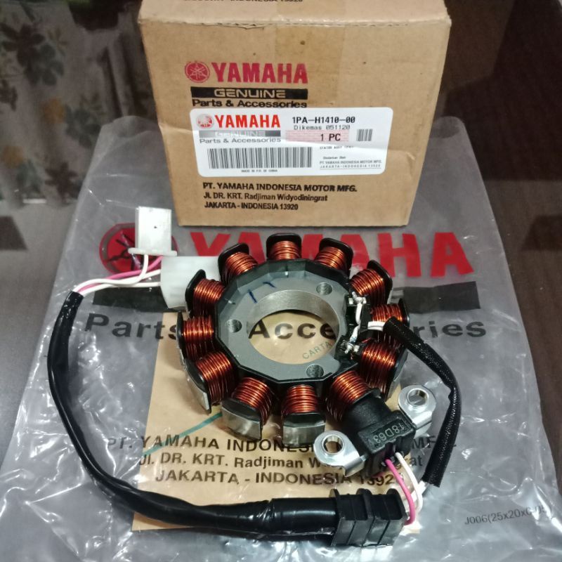 1PA-H1410-00 spull stator assy vixion new 1PA asli ori yamaha