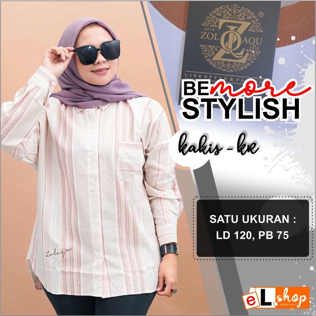 KEMEJA ZOLAQU ORI TERBARU 2022 ATASAN SEMI TUNIK ORIGINAL 100% PAKAIAN WANITA OUTFIT CLOTHING BAJU B