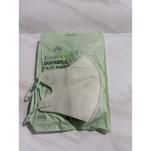 MASKER DEWASA DUCKBILL CAREION ISI 10 PCS MASKER 4PLY CAREION WARNA