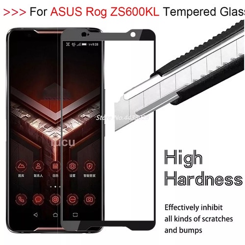 TEMPERED GLASS ASUS ROG PHONE 1 ROG 1 ZS600KL FULL COVER