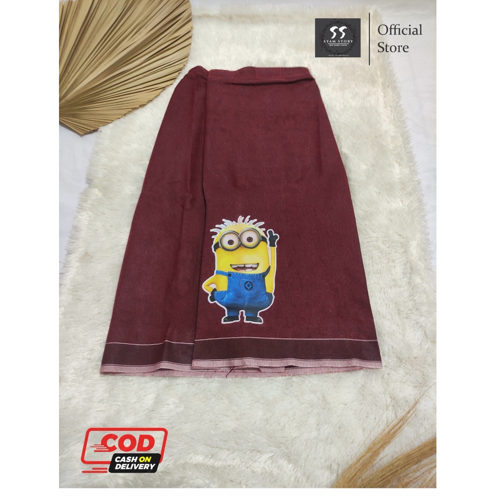 Sarung Anak Instan Minions Sarung Karakter Minions