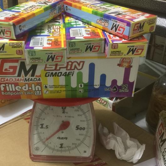 

EXCLUSIVE!18 LUSIN Pulpen spin paket (216)x499=107784|KD1