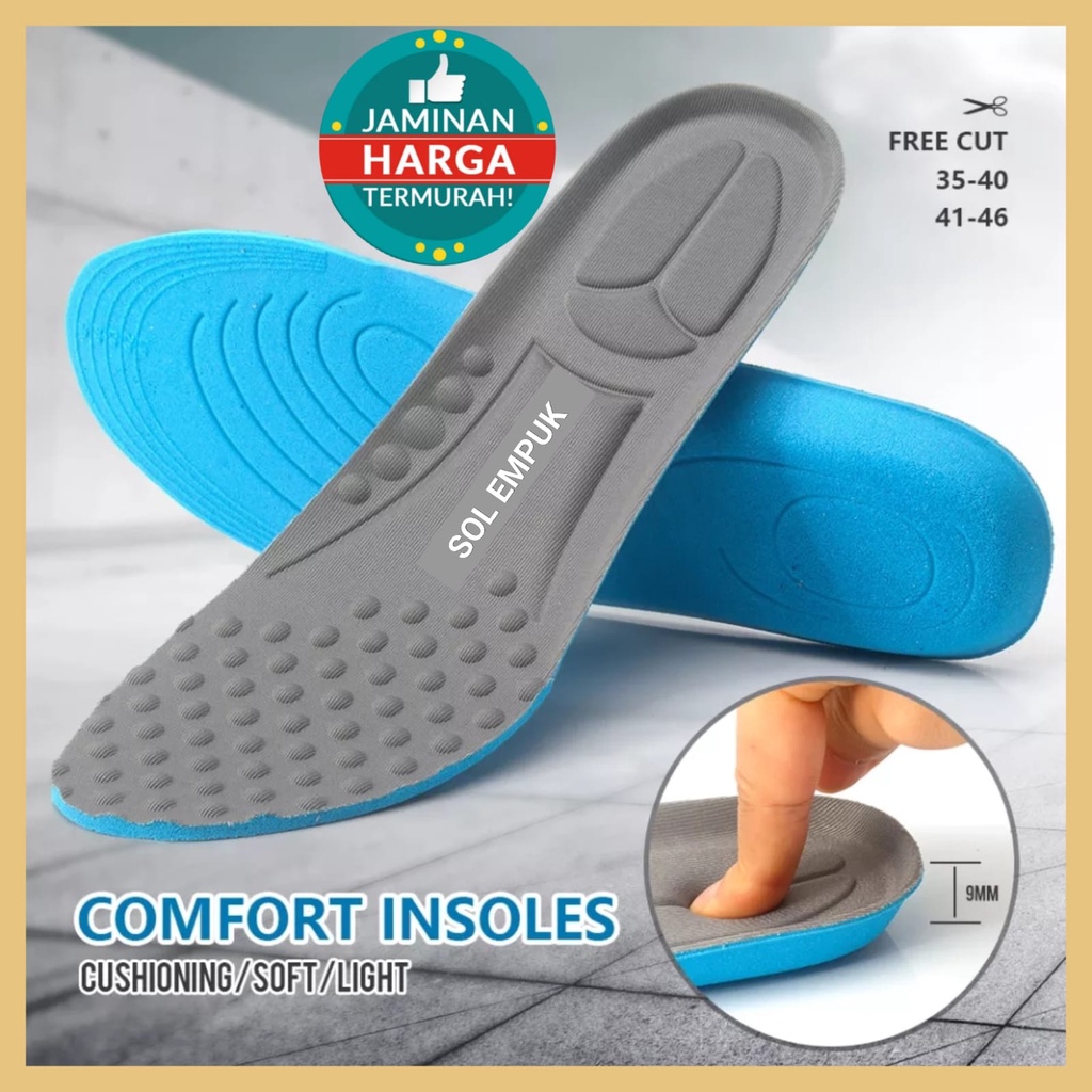 NEW PRODUCT INSOLE SEPATU SOL SEPATU ALAS SEPATU PRIA DAN WANITA SOL SEPATU EMPUK SOL SEPATU OLAHRAGA SOL SEPATU SNEAKERS