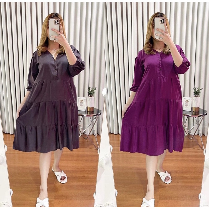 CELINE TUNIK RUFFLE (BUSUI &amp; BUMIL FRIENDLY)