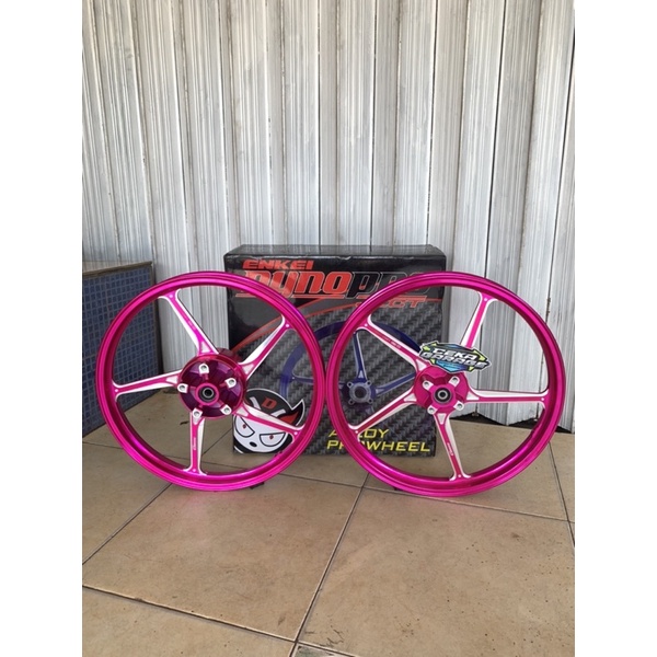velg enkei 511 mxking mx king double cakram 1.60/1.60-17-velg enkei purple pink ungu mxking mx king