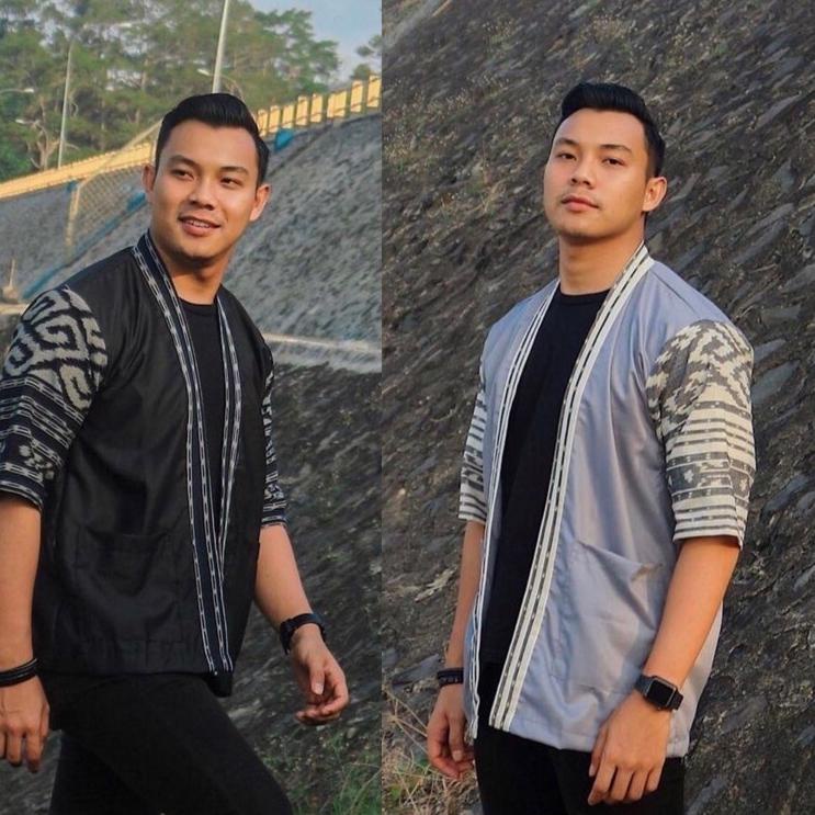 [KEL.18Oc22ᵀ] KIMONO SONGKET / TENUN OUTER UNISEX BATIK KAMPUS TROSO OUTWEAR OUTFIT KONDANGAN CARDIG