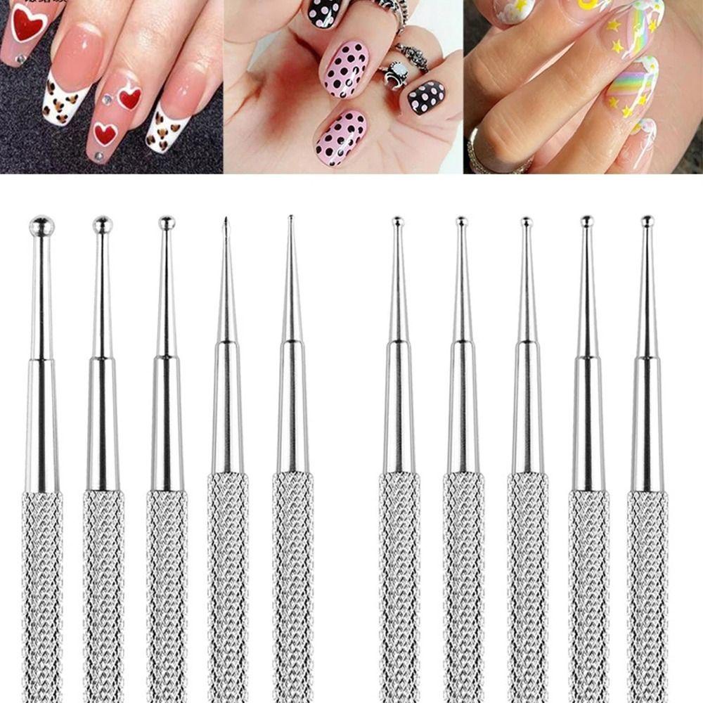 Preva Kuas Nail Art Baru Pena Fototerapi Pena Berlian Imitasi Bunga Pena UV Gel Ekstensi Pen
