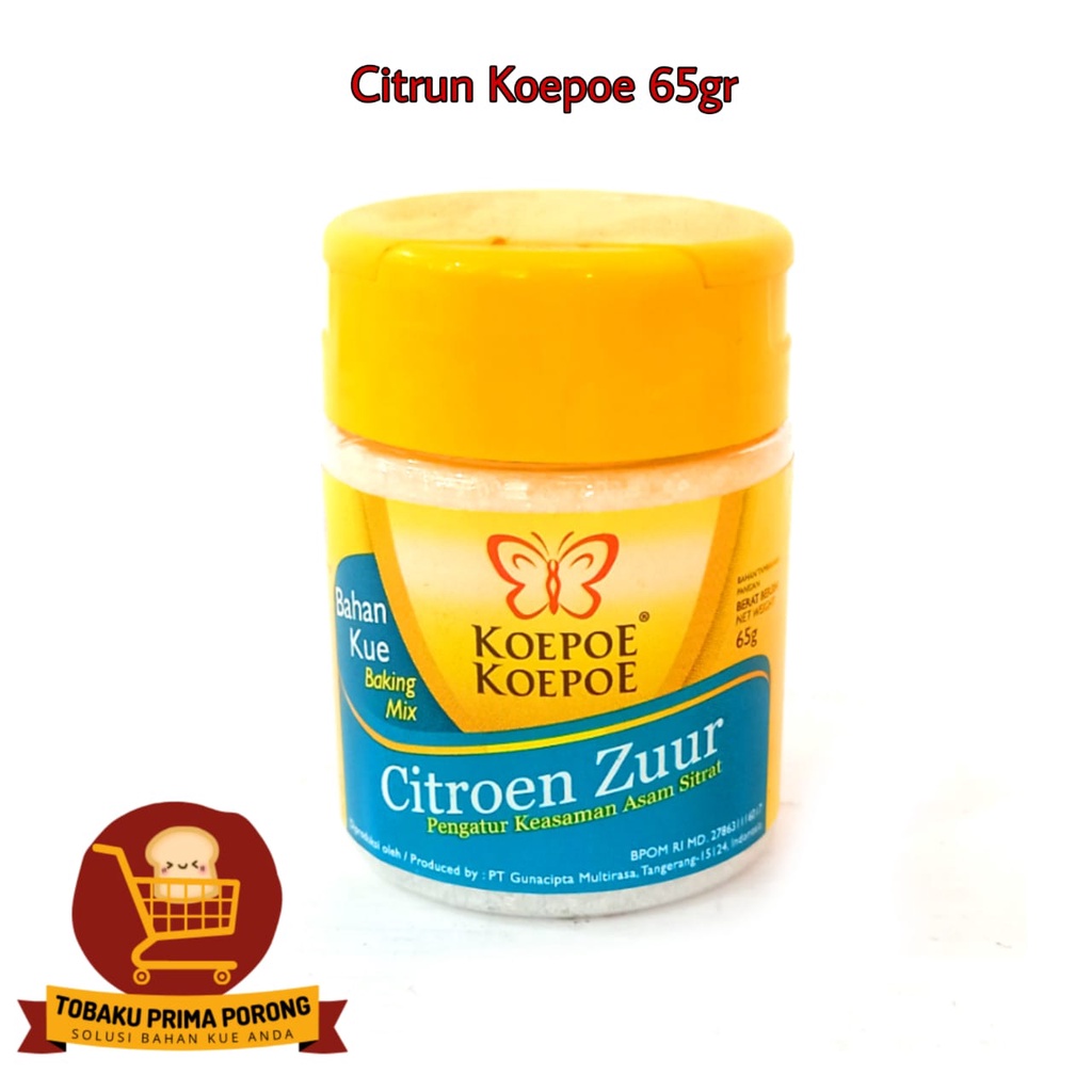 

CITROEN ZUUR KOEPOE (pengatur keasaman asam sitrat) 65gr