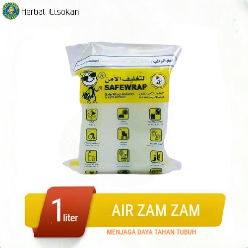

Air Zam-Zam Original Air Zam-Zam Asli Oleh Oleh Haji Kemasan 1liter