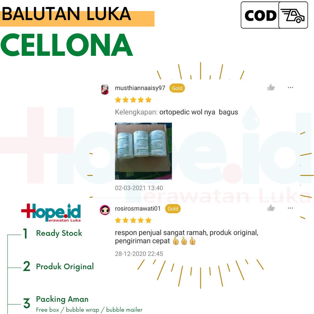 Cellona Padding | Celona Synthetic Padding | Orthopedic Wool