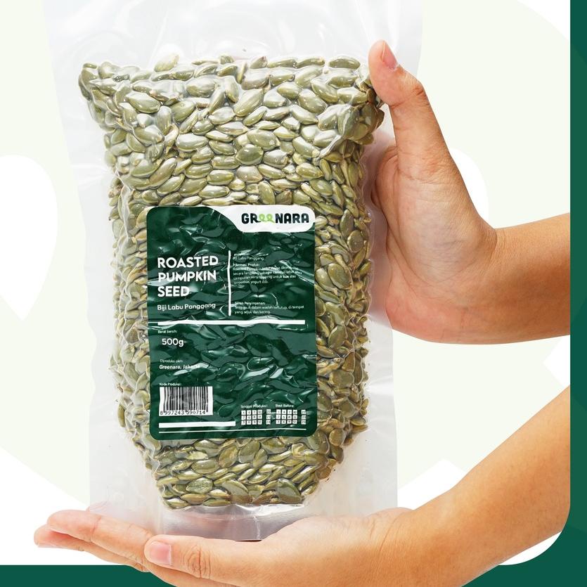 

COD✔️Roasted Pumpkin Seed 500gr / Biji Labu Panggang 500 gram|KD5