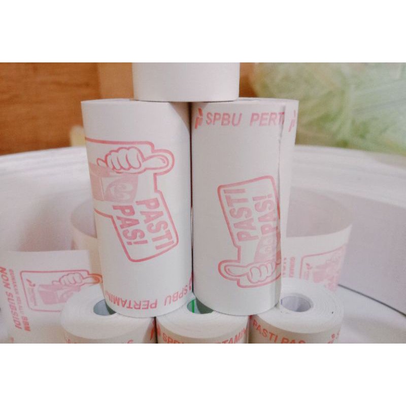 

kertas thermal logo pasti pas 57x30 coreless