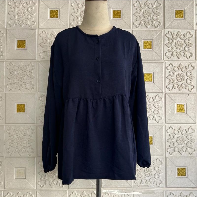 RANIA blouse crinkle airflow polos busui