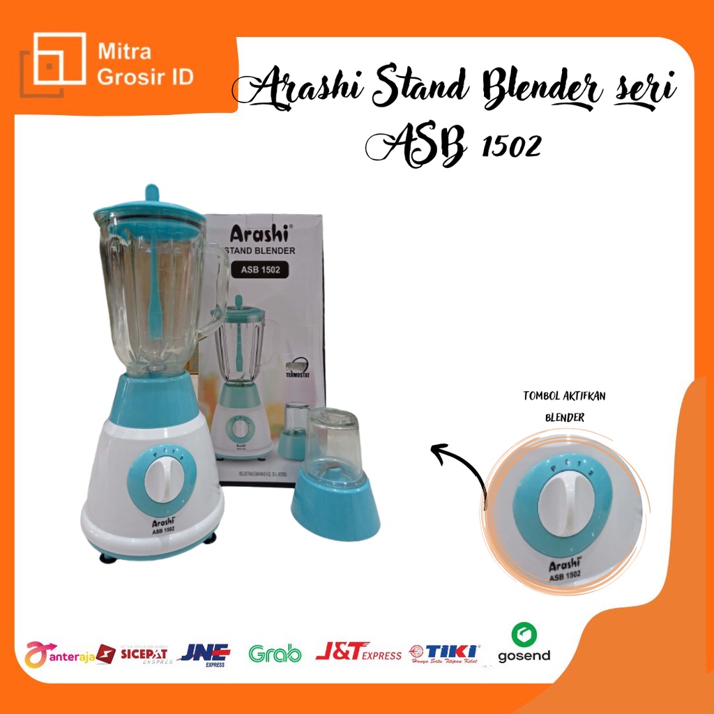 ARASHI STAND BLENDER SERI ASB-1502//PENGHALUS