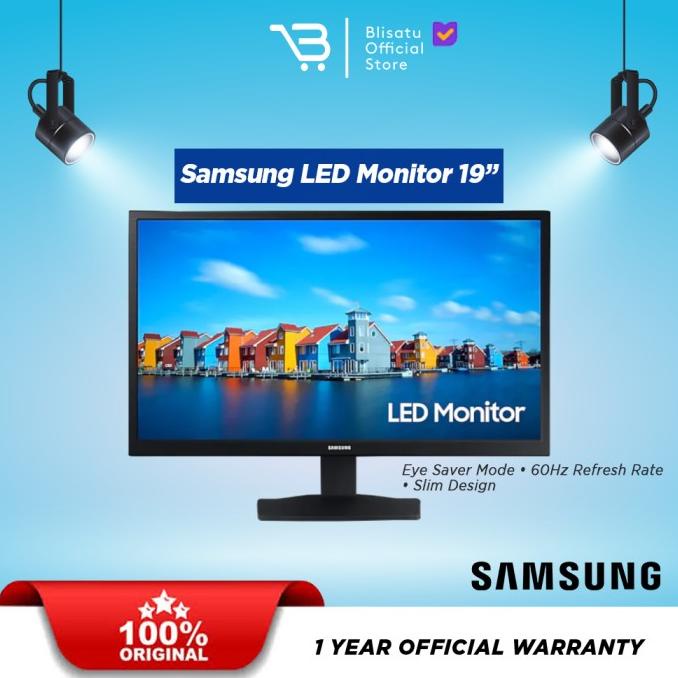 Jual Monitor Samsung 19 Ls19a330 19a330 Vga Hdmi Ls19a330nhexxv