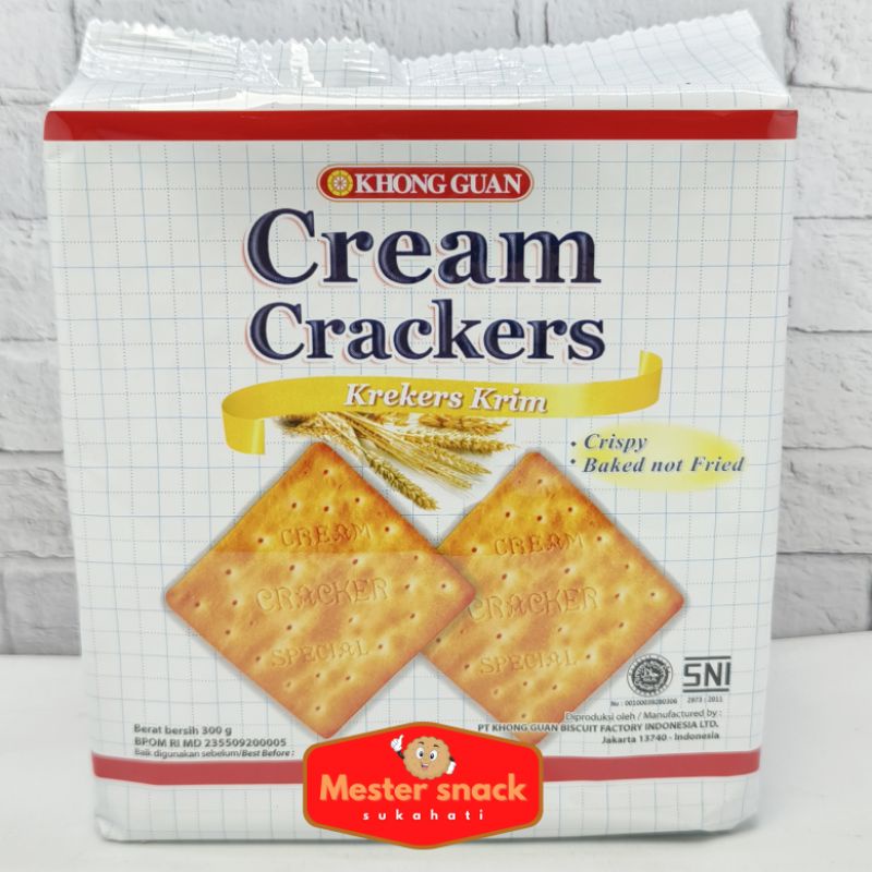 Khong Guan Cream Crackers 300 gram