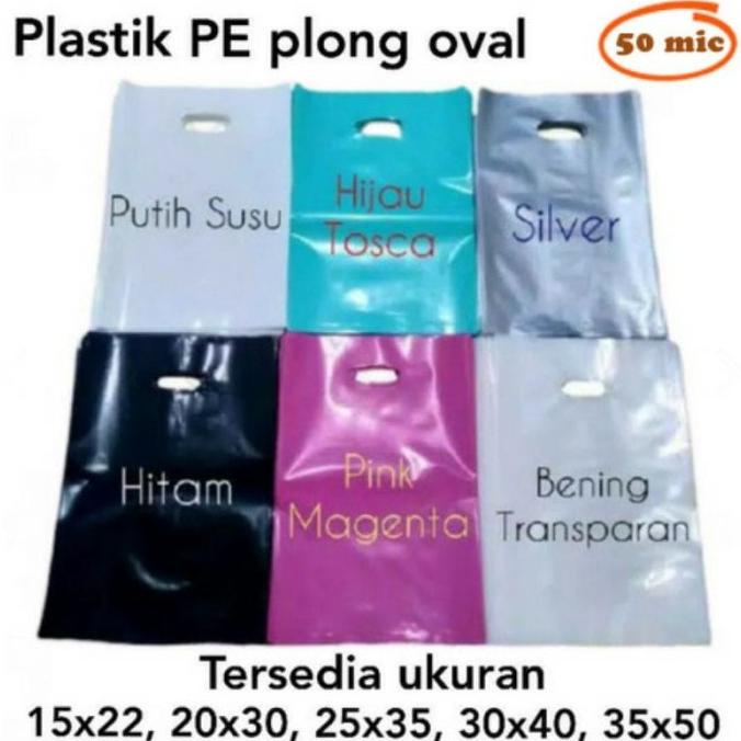 

Plastik PE Plong Oval / Plastik PE Pond Oval 50mic