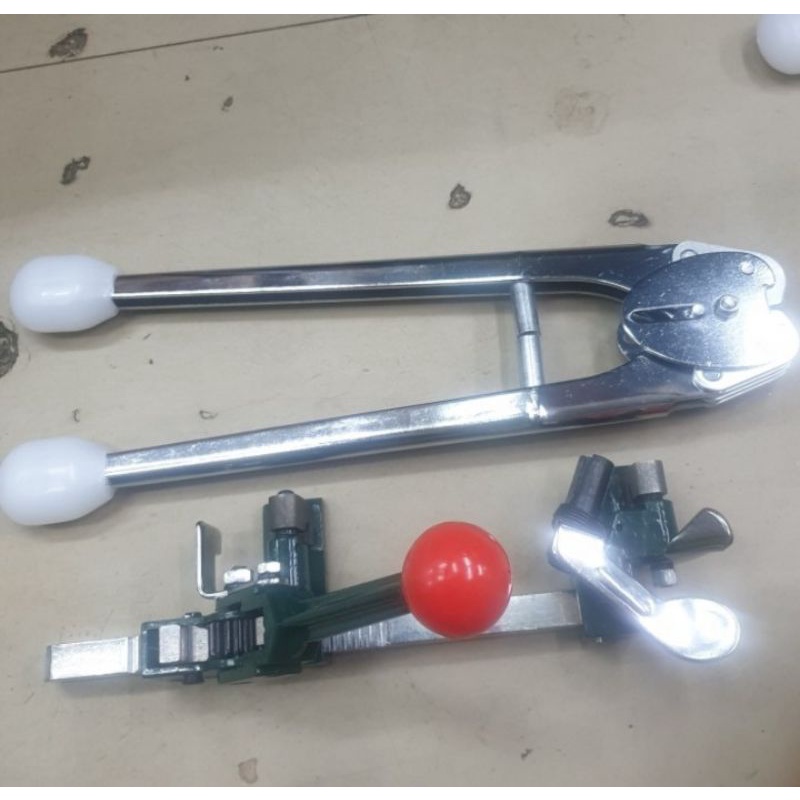 

Ready Alat Packing Kardus manual PVC Tali Strapping Plastik Packing Tool - 3/4
