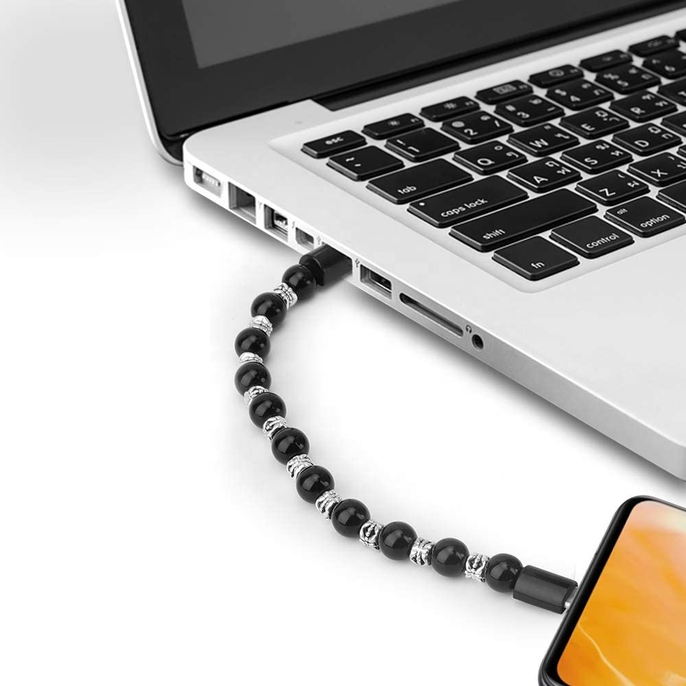 Kabel Data / Charger Micro USB / Tipe C Universal Warna Polos Untuk Iphone