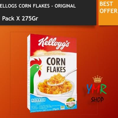 

High Quality--Kelloggs Kellogs Corn Flakes Original Sereal Cereal Jagung 275 gr