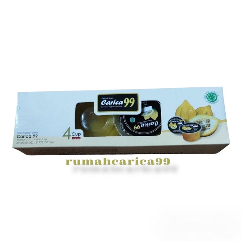 

Carica 99 Kualitas Premium (Kemasan Kardus isi 4)