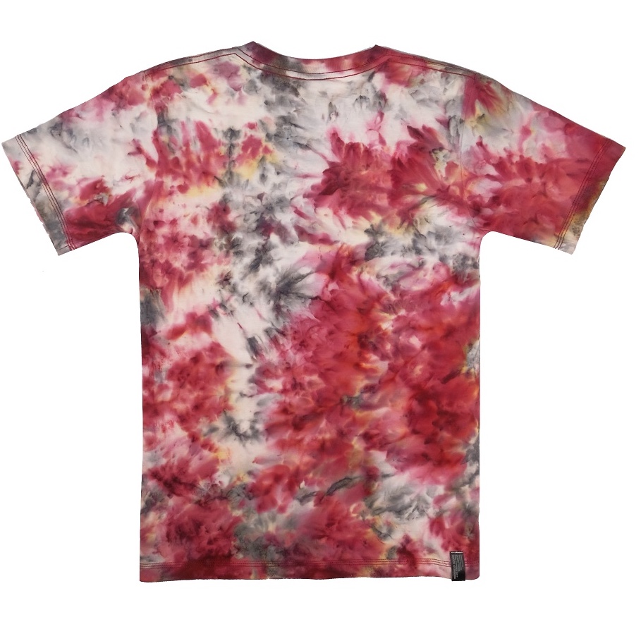 CRUSH EXP Kaos Pendek Tie-dye TSC0633 - MAROON