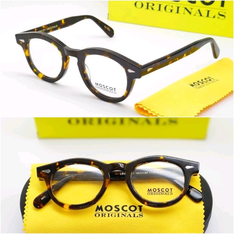 Frame Kacamata Minus MOSCOT LEMTOSH Size Small Photocromic Anti Radiasi