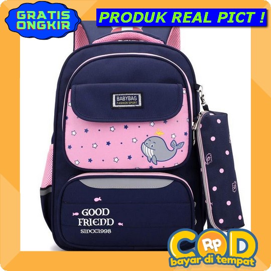 Livy Official - Tas Ransel Sekolah Anak Perempuan Dan Laki-Laki Unisex Tas Anak Sekolah Ngaji Anak A