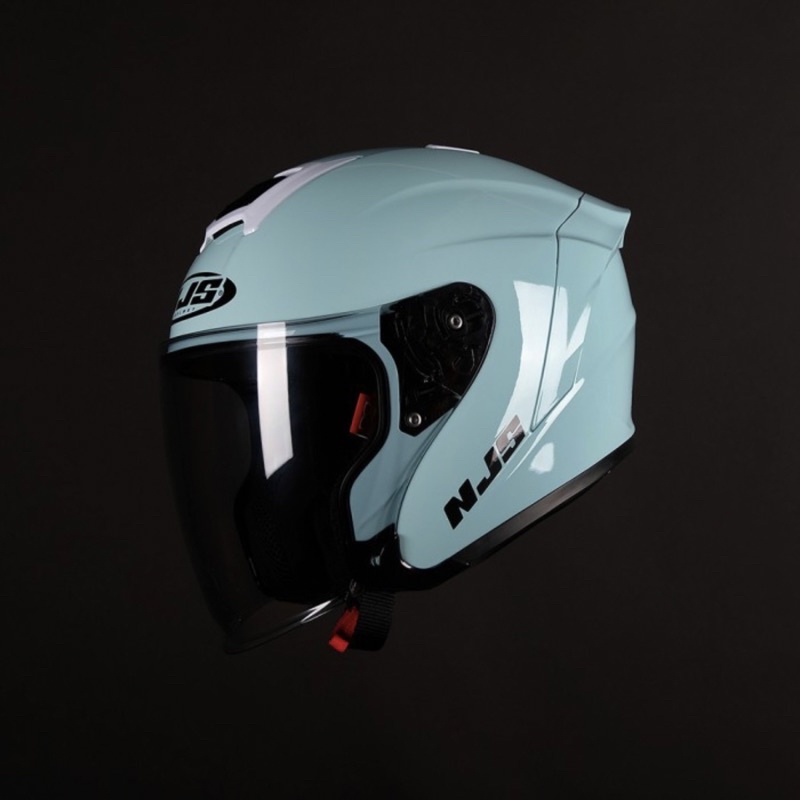 NJS KAIROZ HELM HALF FACE-EASY GREEN
