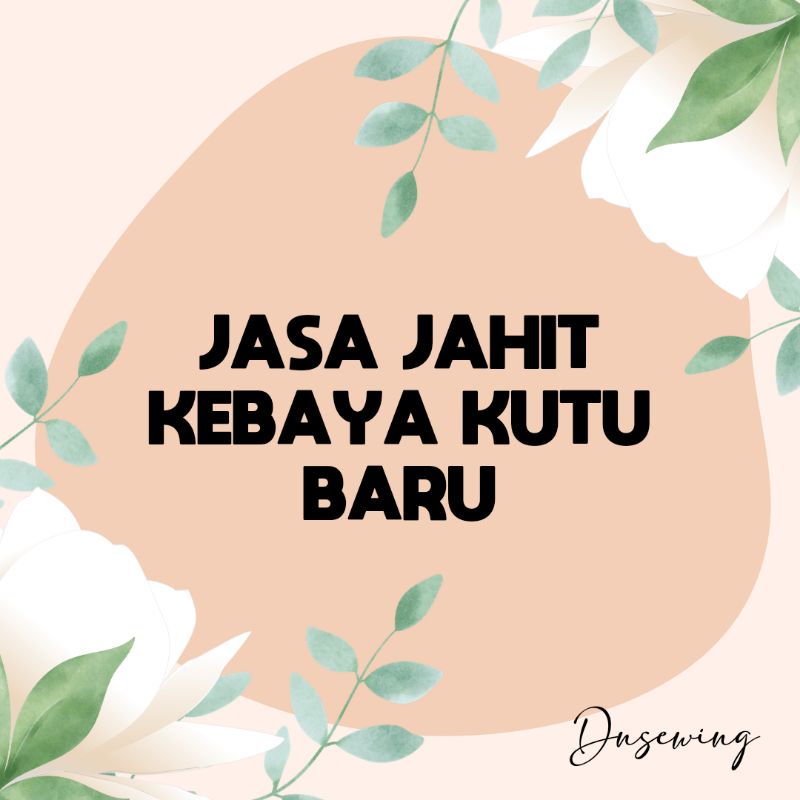 Jasa jahit atasan brukat / kutu baru include satin
