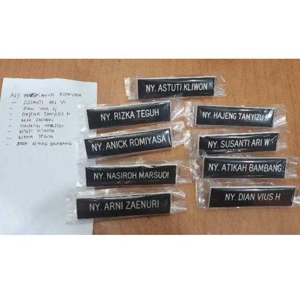 

NEW ARRIVAL Papan nama/Nametage/Papan Nama Peniti/Nametag Peniti/Papan Nama Akrilik 3685 ㅼ