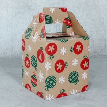 

(10pcs) Kardus Jinjing Toples 250gr isi 2 Packaging Hampers Snack Box kue kering Dus tenteng 12x12x12cm