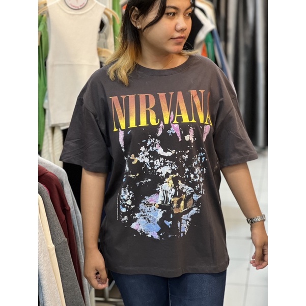 kaos band nirvana by hnm