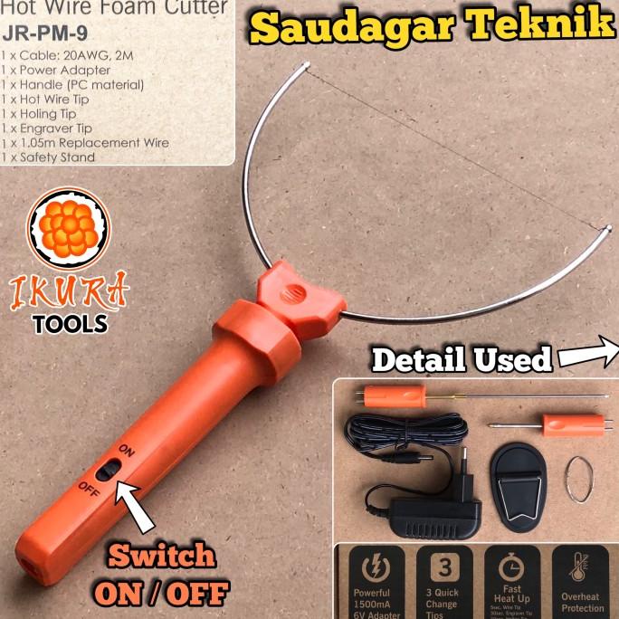 

Styrofoam Cutter Alat Pemotong Gabus Busa Kualitas Baik