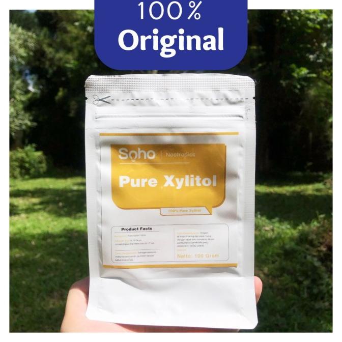 *:*:*:*:*] Pure Xylitol 100 Gram - Pemanis Alami Bebas Diabetes - Soho Nootropics