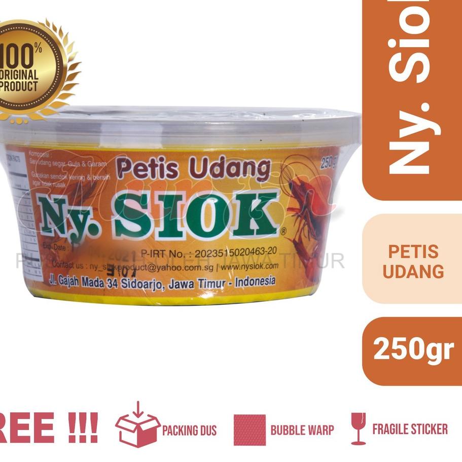 

Kirim Langsung ♟ Ny Siok - Petis Udang 250gr.
