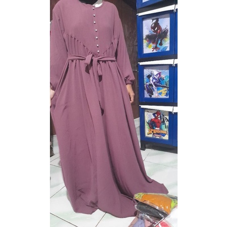 gamis crinkle jumbo