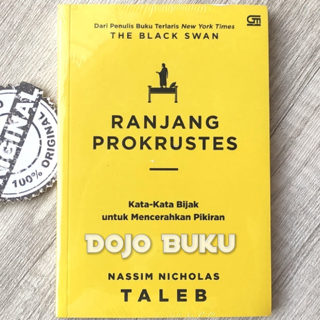 Buku Ranjang Prokrustes: Kata-Kata Bijak untuk Mencerahkan Pikiran by Nassim