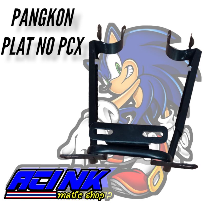 Breket Plat Nomor PCX 150 Local Bracket Dudukan Plat No PCX 150