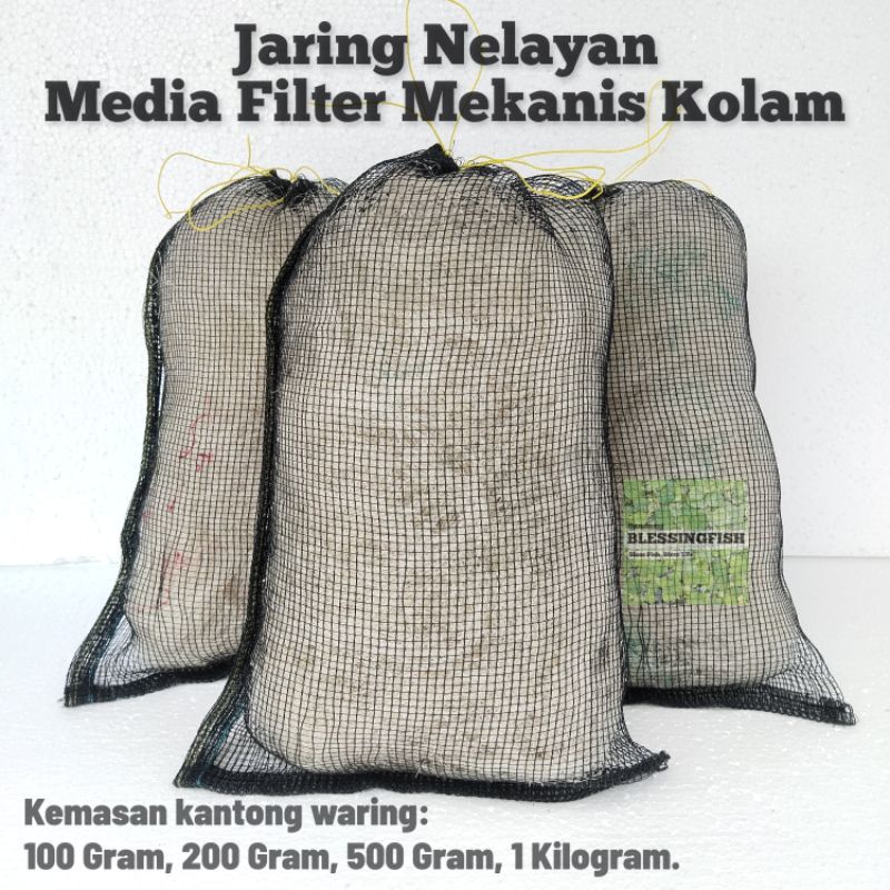 RK Jaring Nelayan Media Filter Kolam Jaring Nelayan Filter Mekanis Kolam Media Filter jaring Nelayan