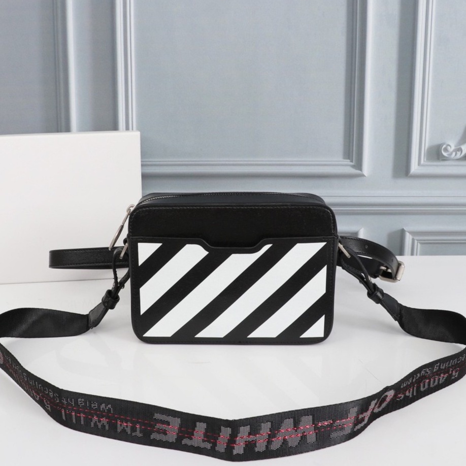Original Off-White New Collection Men's Shoulder Camera Bag