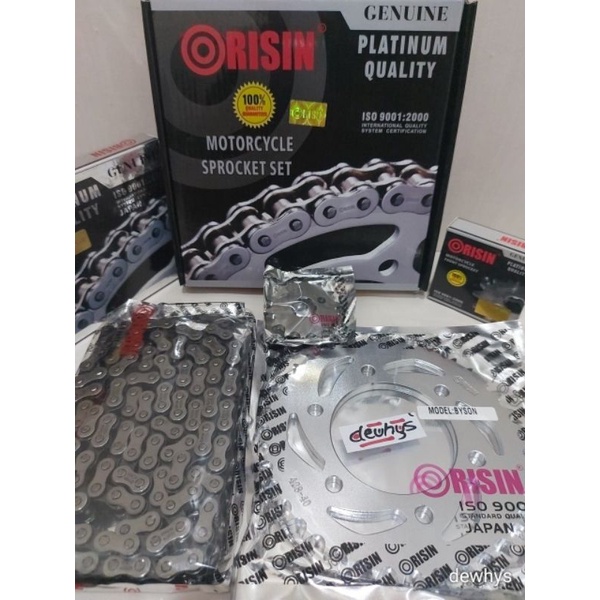 ORISIN PLATINUM Girset Rantai Gir Paket Yamaha Byson