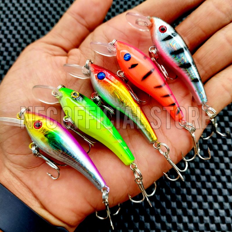 Lure Minnow Floating 5,7 cm 4,5 gram Jaminan Action