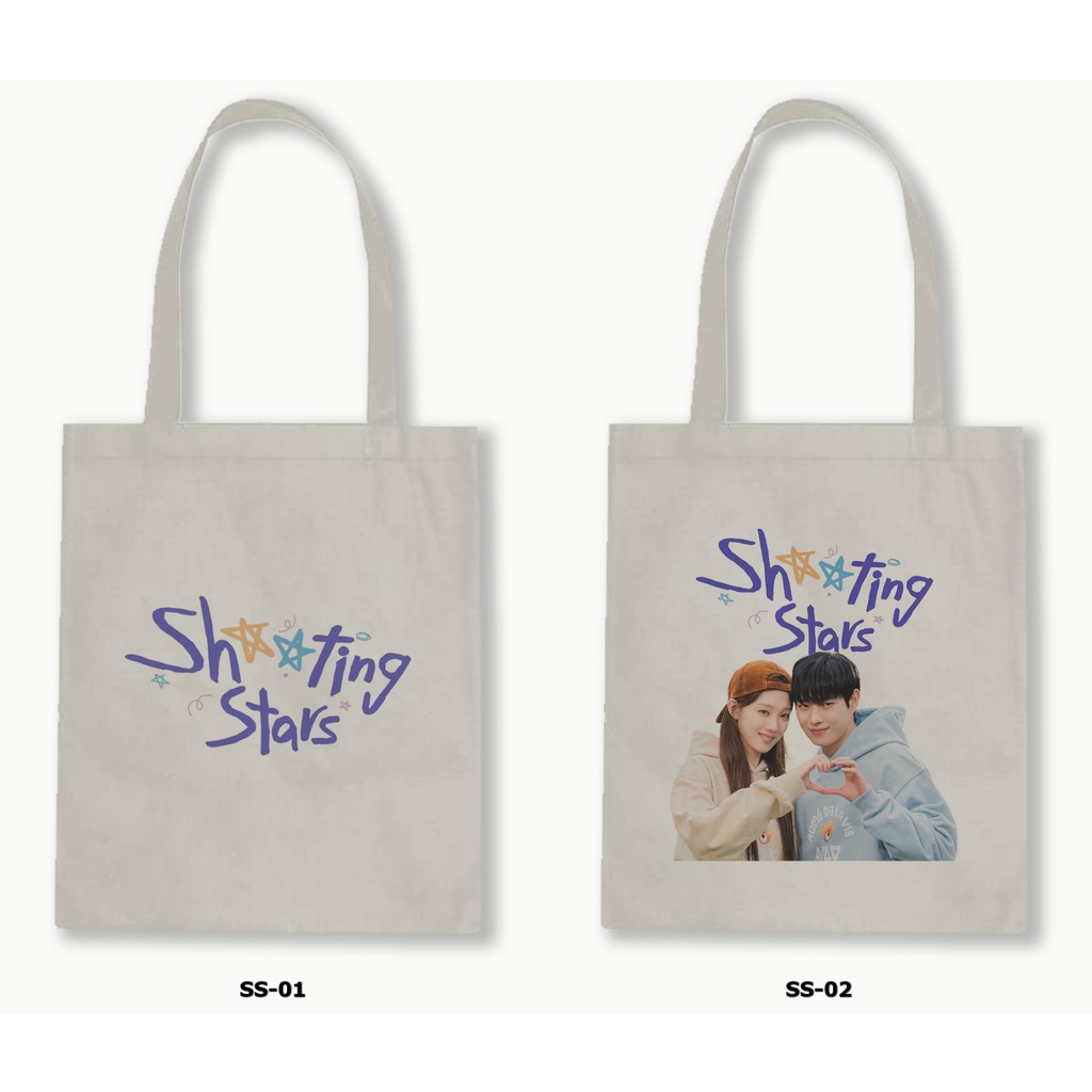 TOTE BAG BLACU - SHOOTING STARS / DRAKOR / KDRAMA