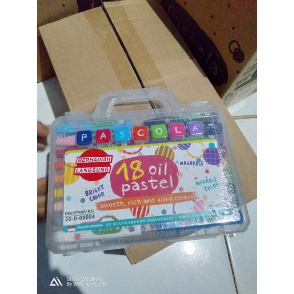 

krayon pascola 18 warna/oil pastel