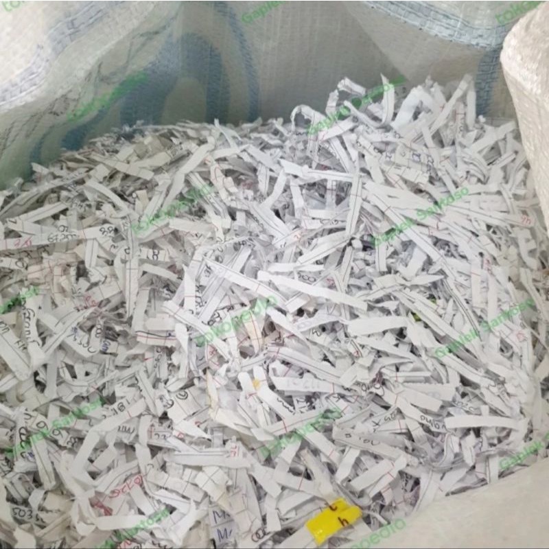 

Kertas Serutan/ Cacahan/ Shredded Untuk Keperluan Packing