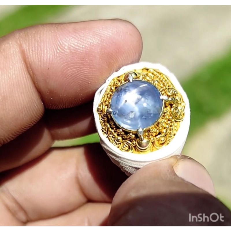 blue safir Ceylon star