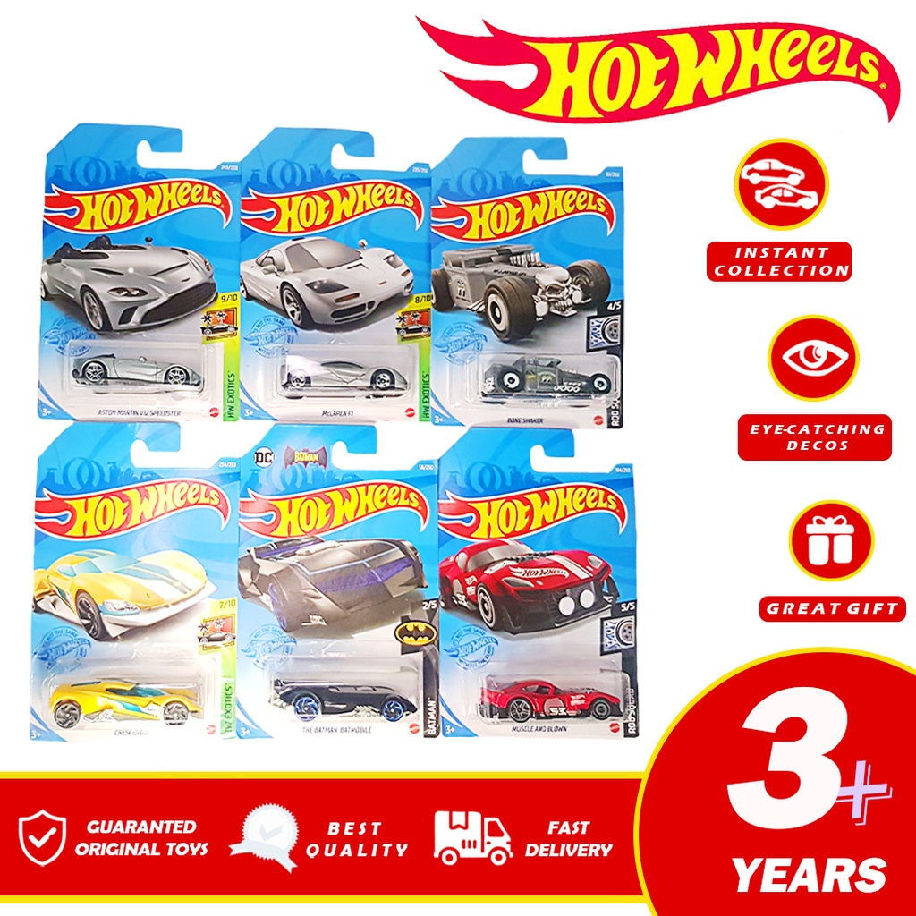 Hot Wheels Original Termurah Made in Malaysia / Hotwheels Ori Banyak Variasi / Mobil Koleksi / Mainan Anak